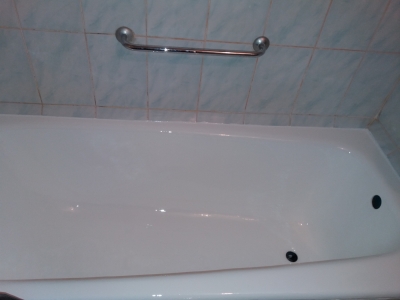 Восстановление эмали чугунной ванны в Берегомете